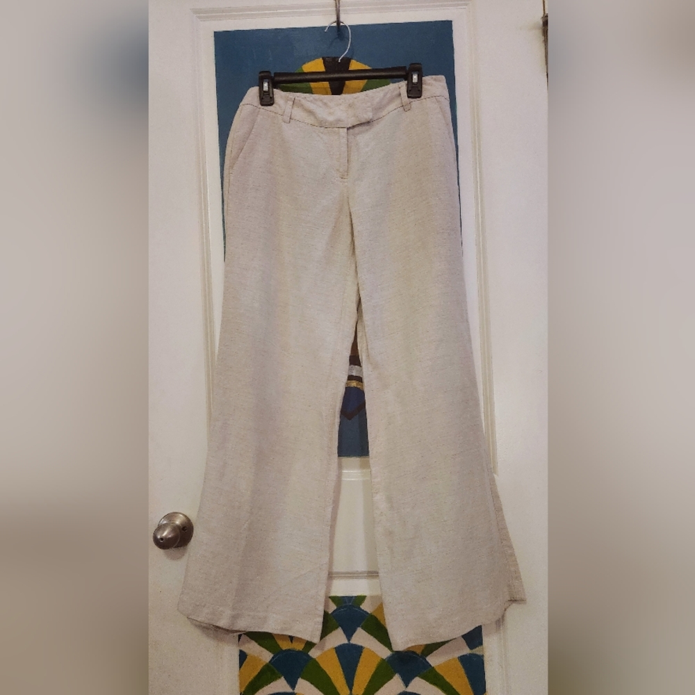 New York and Company Linen Pants-8